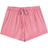 image:imageEkouaer Womens Pajama Shorts Soft Lounge Pj Bottoms Sleep Short with Pocket1red White Plaid