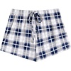 image:imageEkouaer Womens Pajama Shorts Soft Lounge Pj Bottoms Sleep Short with PocketBlue Plaid