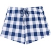 image:imageEkouaer Womens Pajama Shorts Soft Lounge Pj Bottoms Sleep Short with PocketBlue White Plaid