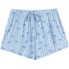 image:imageEkouaer Womens Pajama Shorts Soft Lounge Pj Bottoms Sleep Short with PocketBow Stripe