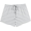 image:imageEkouaer Womens Pajama Shorts Soft Lounge Pj Bottoms Sleep Short with PocketGrey Strip