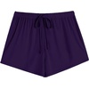 image:imageEkouaer Womens Pajama Shorts Soft Lounge Pj Bottoms Sleep Short with PocketNavy Blue