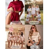 image:imageEkouaer Womens Silk Pajama Sets Side Split Shorts Satin Pjs Sexy Lounge SetPink