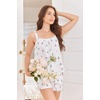 image:imageEkouaer Womens Sleeveless Pajamas Sets Cute Tank Top and Shorts Lounge SetCherry