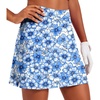Blue White Floral