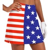 image:imageEkouaer 16 Skorts for Women with Pockets Golf Pickleball Tennis SkirtUsa Flag