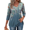 Grey Green Floral