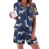 Navy With Zebra Print