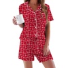 Red Heart Print