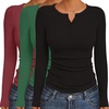 Black / Green / Wine Red (3pcs)