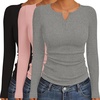Black / Pink / Light Gray (3pcs)