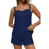 Navy Florals