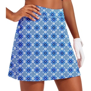 image:imageEkouaer 16 Skorts for Women with Pockets Golf Pickleball Tennis SkirtBlue Pattern