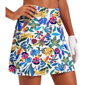 image:imageEkouaer 16 Skorts for Women with Pockets Golf Pickleball Tennis SkirtNature Floral