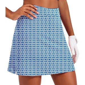 image:imageEkouaer 16 Skorts for Women with Pockets Golf Pickleball Tennis SkirtNavy Pattern
