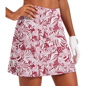 image:imageEkouaer 16 Skorts for Women with Pockets Golf Pickleball Tennis SkirtPink Floral