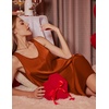 image:imageEkouaer Nightgowns for Women Sleeveless Satin Night Gown Sexy Night DressChocolate