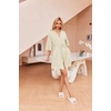 image:imageEkouaer Robes for Women Waffle Knit Bathrobe Soft Lightweight LoungewearApricot