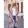 image:imageEkouaer Robes for Women Waffle Knit Bathrobe Soft Lightweight LoungewearAstar Flag