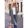 image:imageEkouaer Robes for Women Waffle Knit Bathrobe Soft Lightweight LoungewearDark Grey