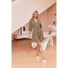 image:imageEkouaer Robes for Women Waffle Knit Bathrobe Soft Lightweight LoungewearKhaki