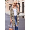 image:imageEkouaer Robes for Women Waffle Knit Bathrobe Soft Lightweight LoungewearLeopard