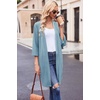 image:imageEkouaer Robes for Women Waffle Knit Bathrobe Soft Lightweight LoungewearLight Blue