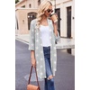 image:imageEkouaer Robes for Women Waffle Knit Bathrobe Soft Lightweight LoungewearStar Gray