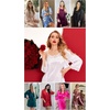 image:imageEkouaer Sleepwear Womens Satin Nightgown with Robes Set 2 PieceBronze Violet