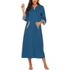 image:imageEkouaer Zip Front Robe Robes for Women