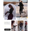 image:imageThermal Underwear for Women Fleece Linen Long John Sets Warm Base LayerBlack