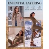 image:imageThermal Underwear for Women Fleece Linen Long John Sets Warm Base LayerBrown