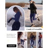 image:imageThermal Underwear for Women Fleece Linen Long John Sets Warm Base LayerNavy Blue
