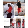 image:imageThermal Underwear for Women Fleece Linen Long John Sets Warm Base LayerRed
