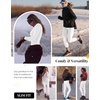 image:imageThermal Underwear for Women Fleece Linen Long John Sets Warm Base LayerWhite