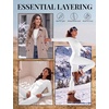 image:imageThermal Underwear for Women Fleece Linen Long John Sets Warm Base LayerWhite