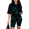 Tie-dye-black&green