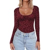 Wine Red Leopard