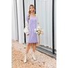 image:imageEkouaer 3 Pack Womens Long Sleeve Nightgowns Soft Sleep Shirt SleepwearBlack grey lilac Flower