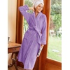 image:imageEkouaer Long Robes for Women Super Soft Plush Fleece Warm Towel BathrobeLavender