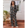 image:imageEkouaer Womens Pajama Sets 2 Piece Lounge Sets Button Down Long Sleeve PjsHalloween 2