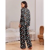 image:imageEkouaer Womens Pajama Sets 2 Piece Lounge Sets Button Down Long Sleeve PjsHalloween 2