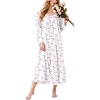 White Pink Floral