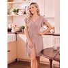 image:imageEkouaer Cotton Labor and Delivery Gown Nursing Nightgown Pajamas DressPink
