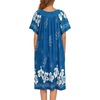 image:imageEkouaer House Dresses for Women with Pockets Short Sleeve NightgownBlue Flower