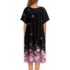 image:imageEkouaer House Dresses for Women with Pockets Short Sleeve NightgownCherry Blossoms