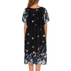 image:imageEkouaer House Dresses for Women with Pockets Short Sleeve NightgownFloral Butterfly