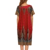image:imageEkouaer House Dresses for Women with Pockets Short Sleeve NightgownFloral Red