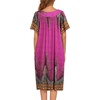 image:imageEkouaer House Dresses for Women with Pockets Short Sleeve NightgownFloral Rose Red