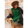 image:imageEkouaer House Dresses for Women with Pockets Short Sleeve NightgownGreen Feather